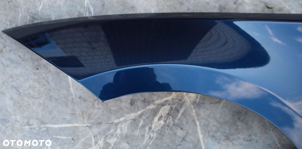 BŁOTNIK LEWY PRZÓD PRZEDNI BMW E81 E82 E87 E88 A76 TIEFSEEBLAU B388 - 4