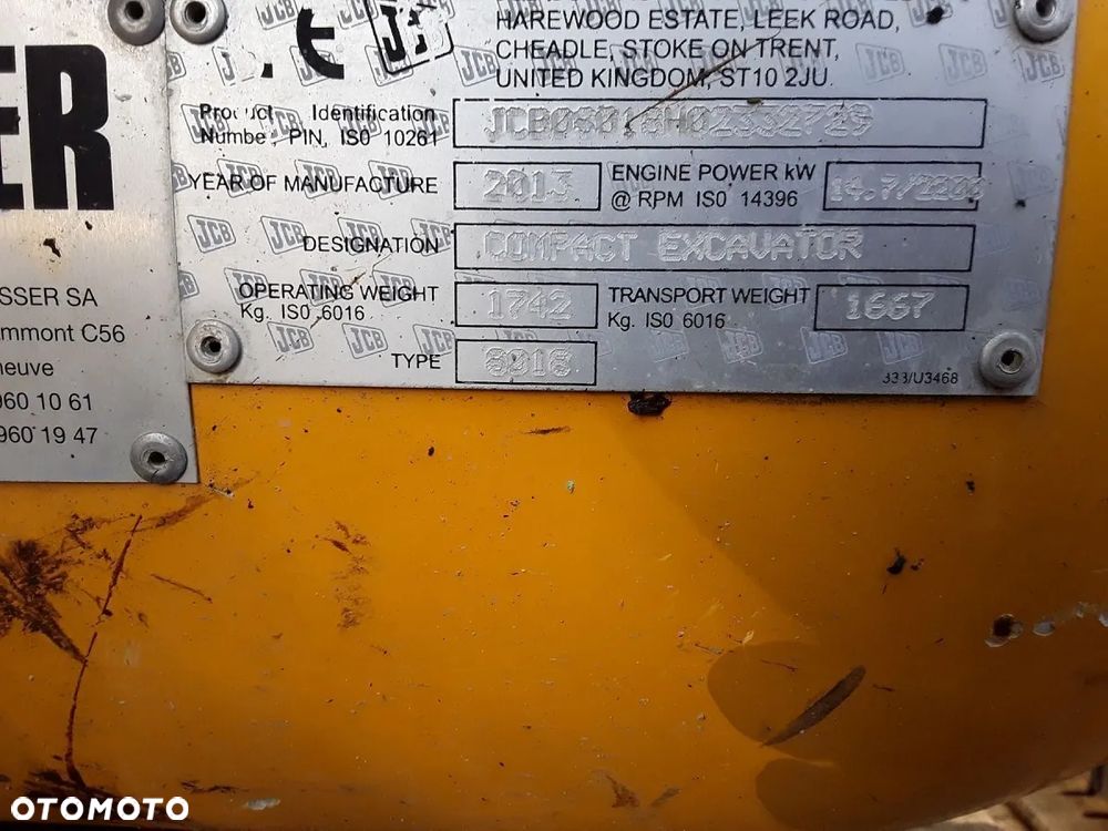 JCB 8018 - 7