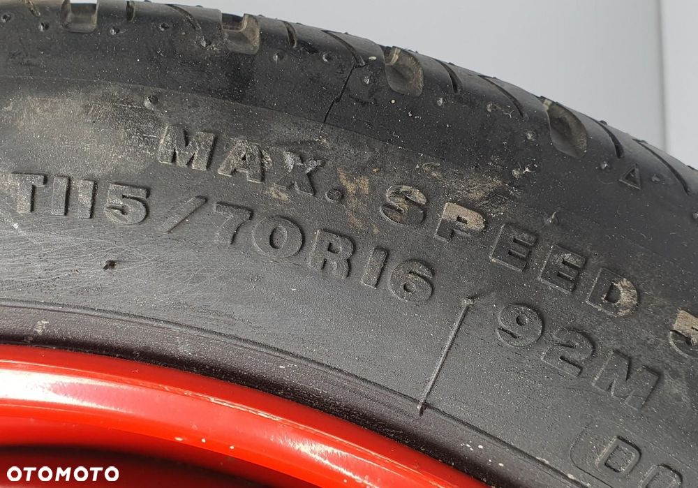 KOŁO ZAPASOWE DOJAZDOWE 115/70/R16 5X110 OPEL VECTRA C - 7
