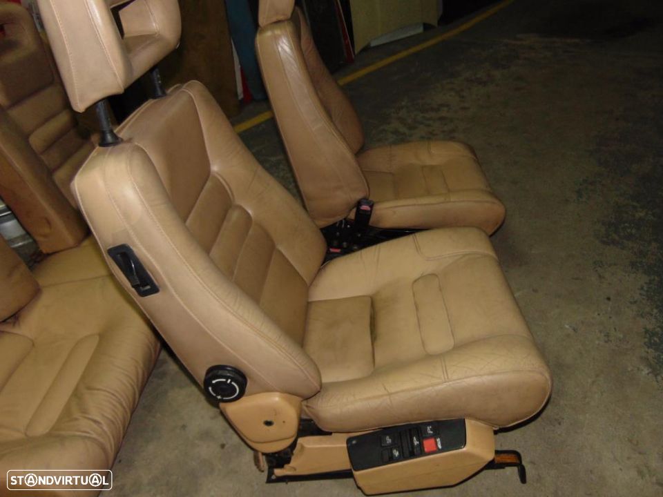 volvo 780 turbo coupe bertone conjunto dos bancos - 6