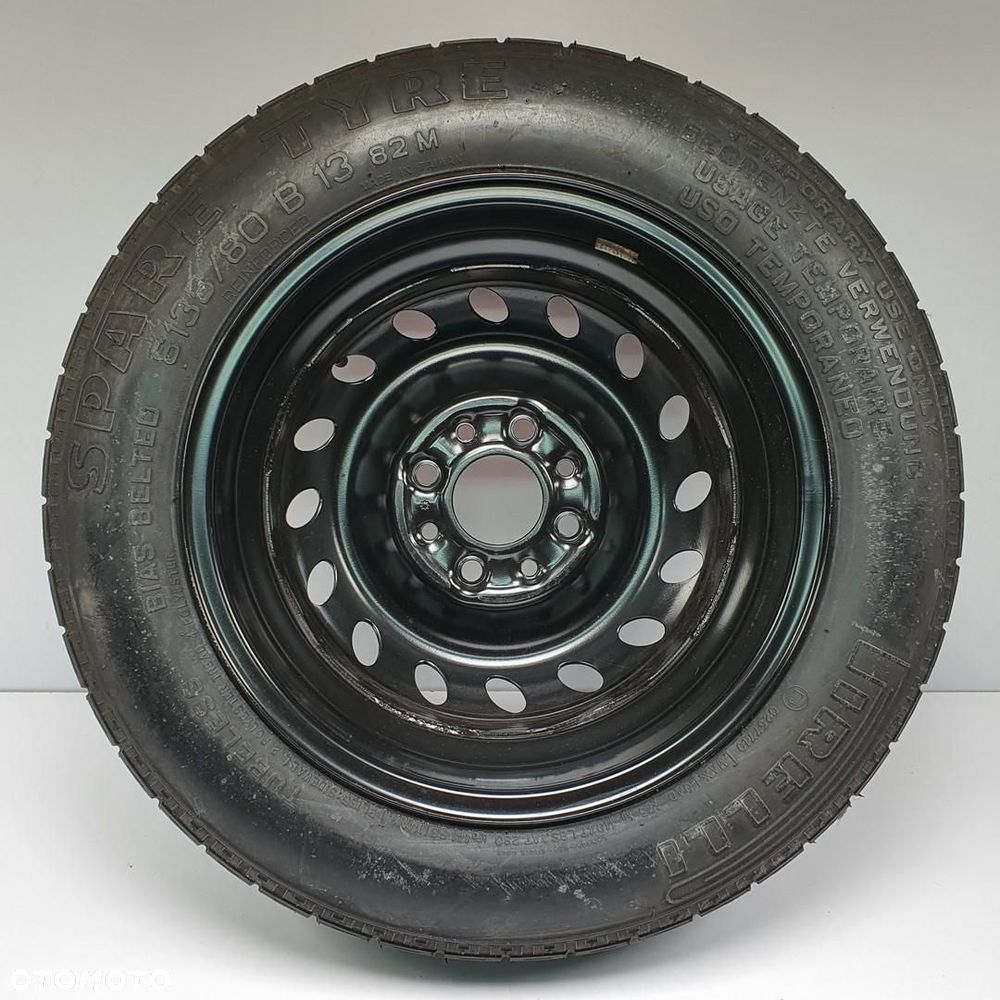KOŁO ZAPASOWE DOJAZDOWE PIRELLI 135/80/R13 ET33 4x98 FIAT PANDA II - 7