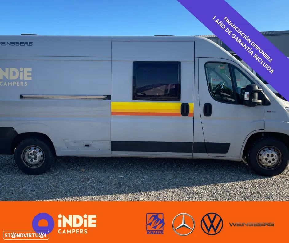 Fiat Ducato Fiat Ducato Weinsberg Carabus 600 K | 2023 | EURO 6 | Vendedor Profissional - 1