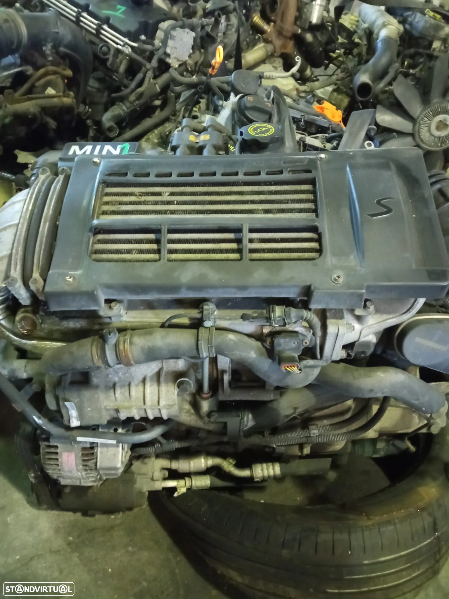Motor Mini Cooper S 1.6  Compressor REF: W11B16D - 2