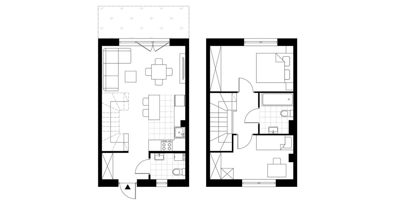 3-pokojowy dom 62m2 Bezpośrednio - Pełny obrazek: 5/10