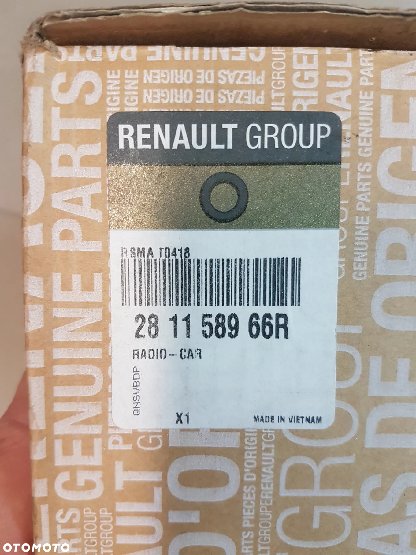 RENAULT DACIA NAWIGACJA ORYGINALNE RADIO FABRYCZNE - 4
