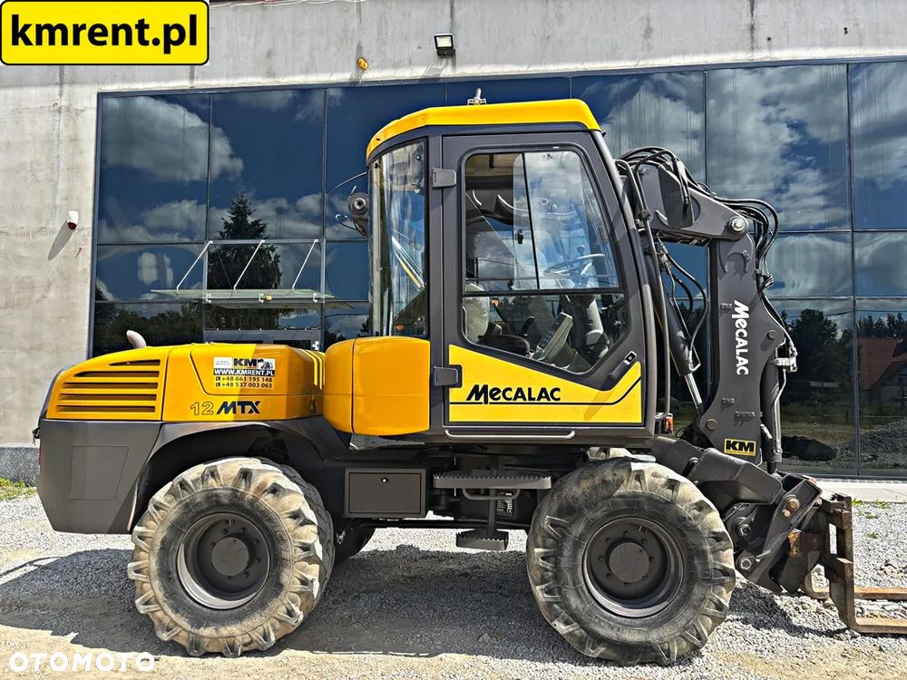 Mecalac 12 MTX KOPARKO-ŁADOWARKA 2014R. | MECALAC MSX MXT 714 JCB 3CX - 4