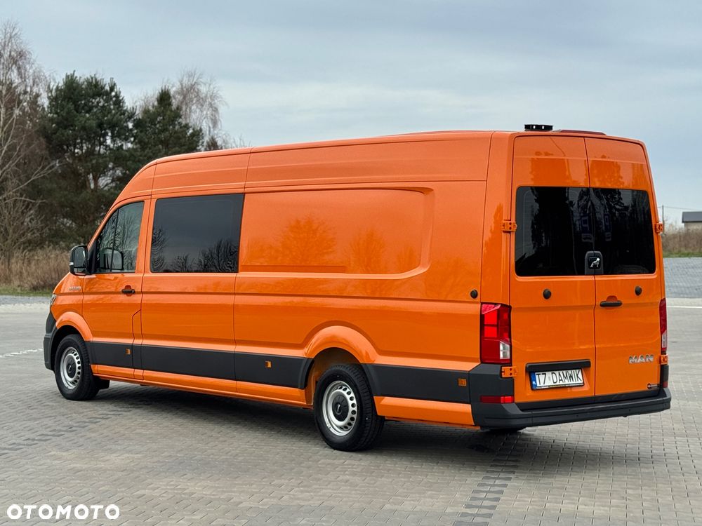 MAN TGE 3.180‼️2025‼️9-Osobowy‼️EXTRA LONG‼️L5H3 Niski przebieg 4.990km NA GWARANCJI Salon Polska WEBASTO NAVI Brygadowy Przewóz Osób Niepełnosprawnych NOWY - 6