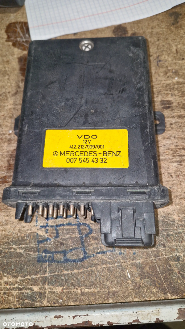 mercedes W140 R129 sterownik tempomatu 0075454332