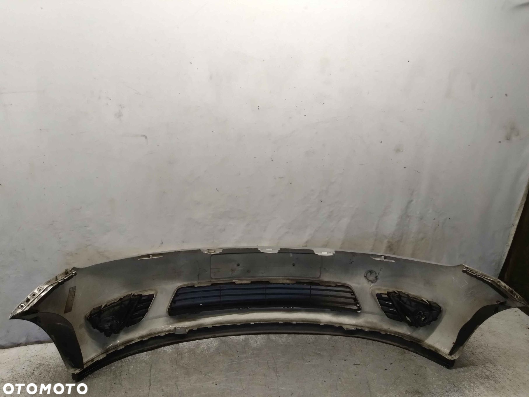 @ ZDERZAK PRZÓD PRZEDNI FORD FIESTA MK.6 6 VI 62 SREBRNY HALOGENY - 5