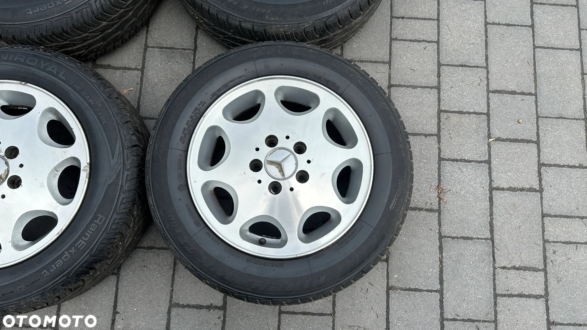 Koła r15 5x112 205/60 mercedes felgi alufelgi ET41 - 2