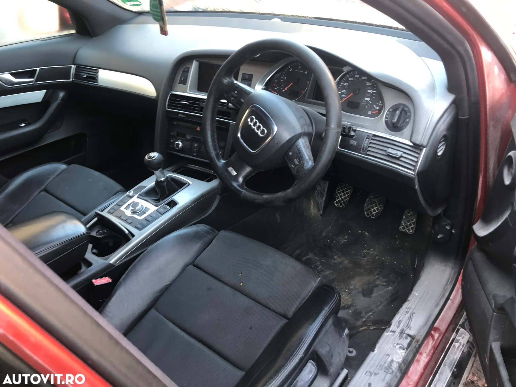 Dezmembrez Audi A6 C6 4F S line berlina 2.0 TDI rosu BRE - 6
