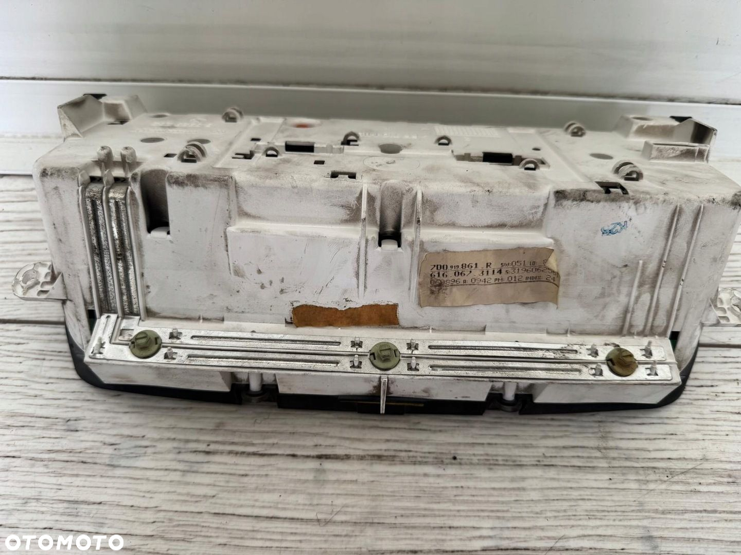 LICZNIK ZEGAR TRANSPORTER VW T4 2.5 TDI 7D0919861R - 4