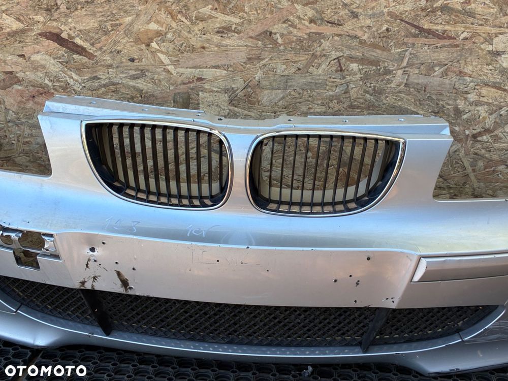 BMW 1 E87 ZDERZAK PRZÓD  PRZEDNI  HALOGEN NERKI GRILL KOMPLET - 5