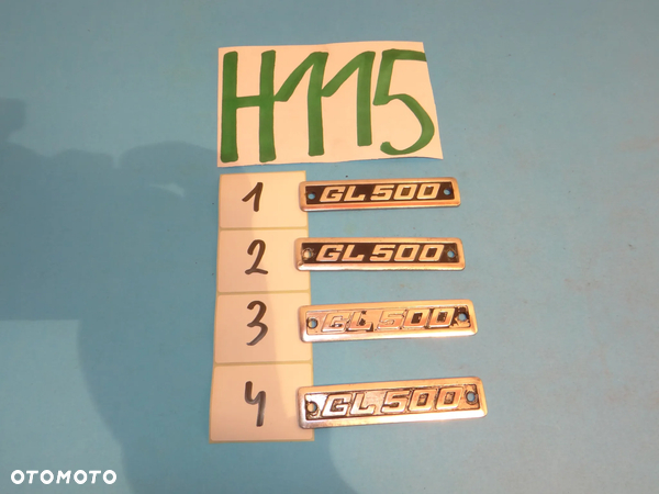 H115 HONDA GL 500 EMBLEMAT ZNACZEK SILNIKA