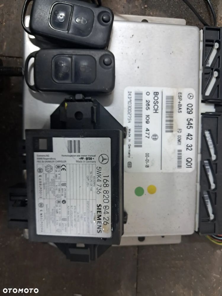 Mercedes A140 1.4 Benzyna Automat IMMO Zestaw startowy - 2
