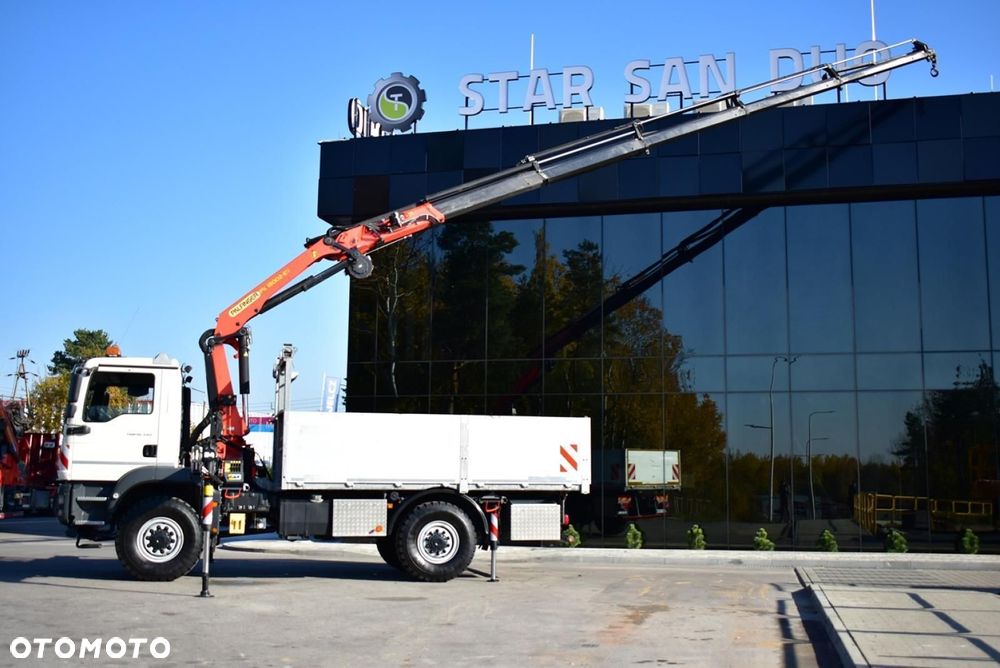 MAN TGM 18.340 4x4 PALFINGER PK 18002 HDS Żuraw Wciągarka - 14