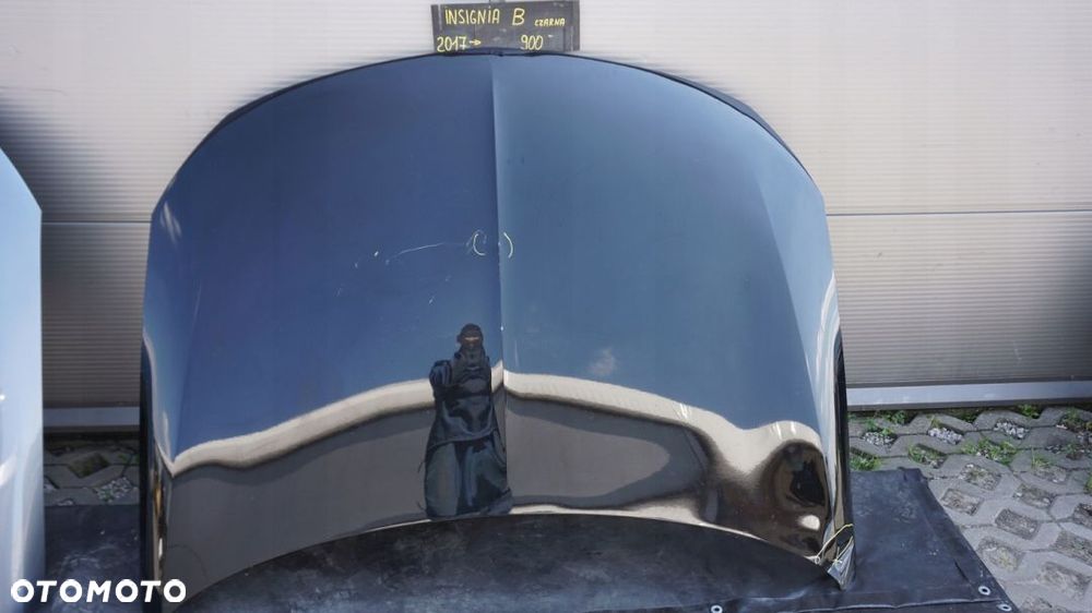 MASKA PRZÓD PRZEDNIA OPEL INSIGNIA B SREBRNA CZARNA - 2