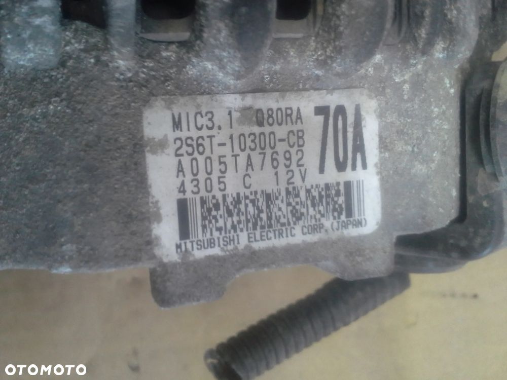 Ford Fiesta MKVI 1.4 16V alternator 70A 2S6T-10300-CB  A005TA7692 - 5