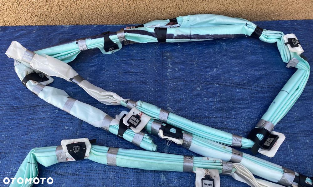BMW X5 F15 AIRBAG KURTYNA KURTYNY KOMPLET ORYGINAŁ DEMONTAŻ - 5