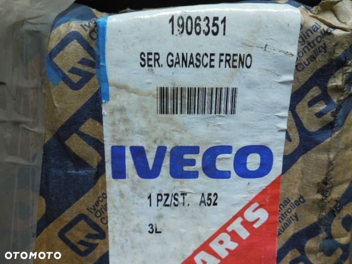 Szczęki hamulcowe Iveco Daily, 254x89, z czujnikiem 1906351 - 2
