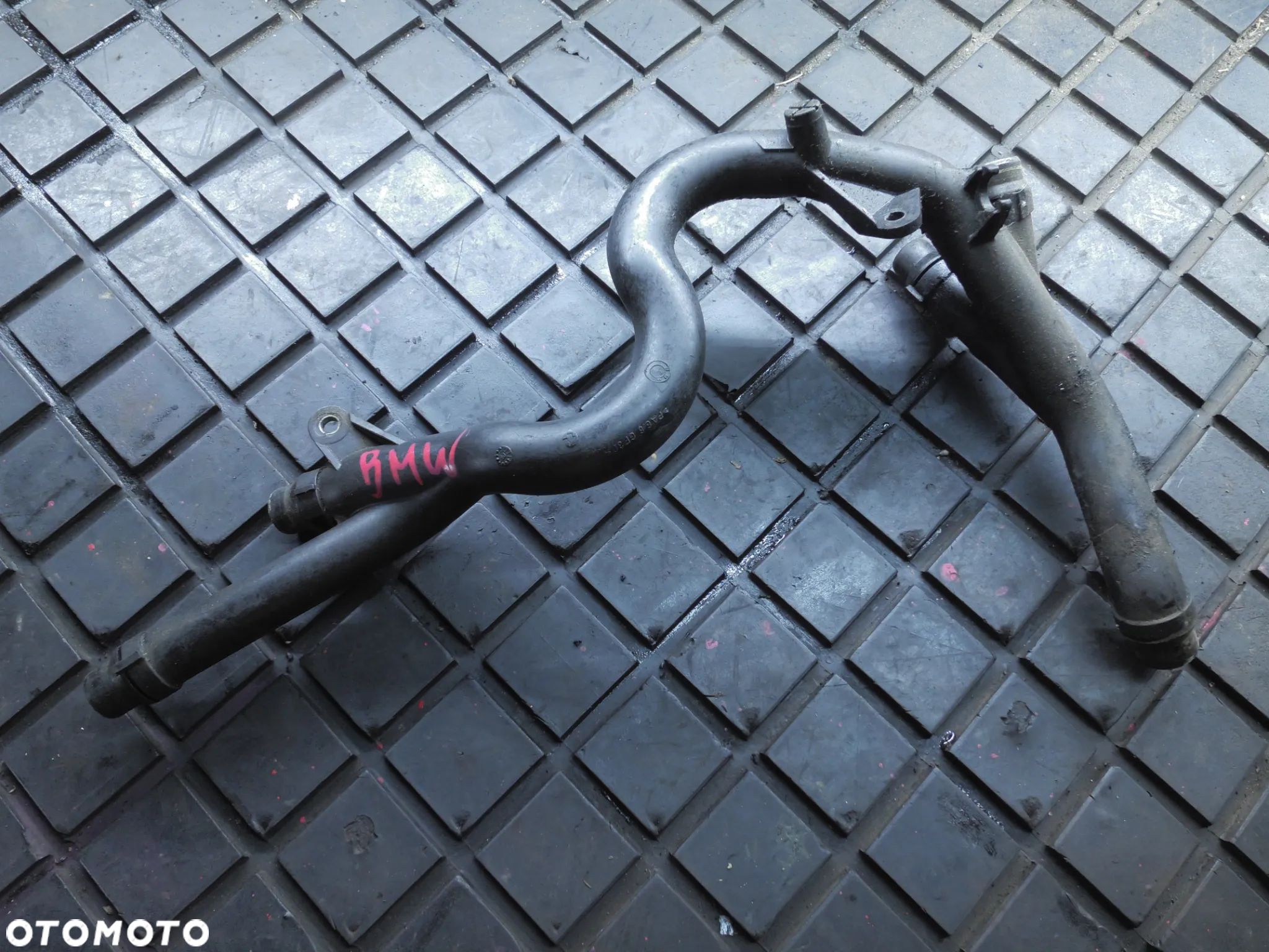 PRZEWÓD WODY POWROTNY BMW 7780001 M57 E60 E65 E70 - 1