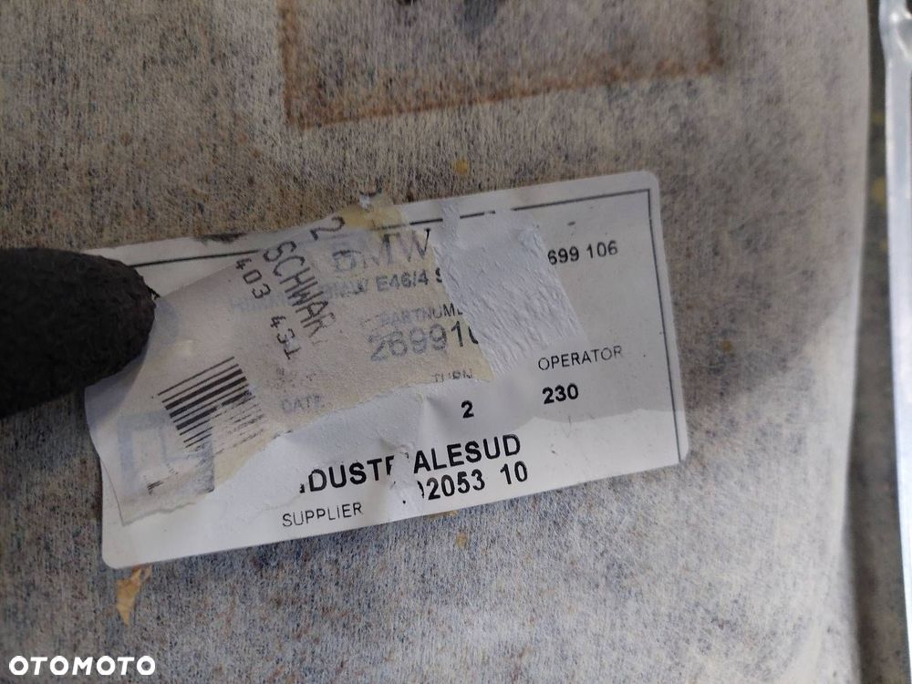 PODSUFITKA POD SZYBERDACH BMW E46 SEDAN 2699106 - 8