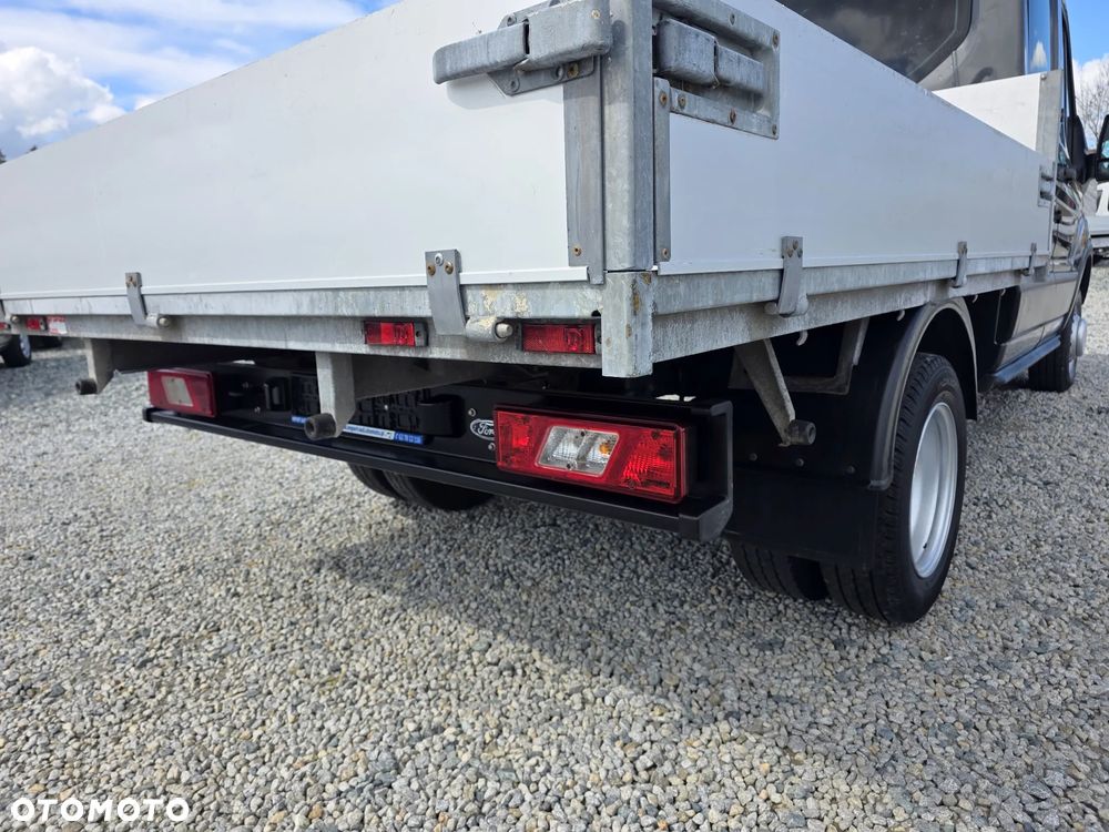 Ford TRANSIT 2,0 TDCI 130 KONNA DOKA BRYGADÓWKA 7 OSOBOWA SKRZYNIA KLIMA 147T/KM PRZEBIEGU GWARANCJA BLIŻNIAKI DO 3,5T - 10