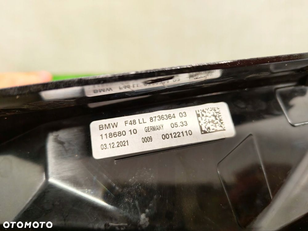 BMW X1 F48 WYŚWIETLACZ HEAD UP HUD 8736364 - 2