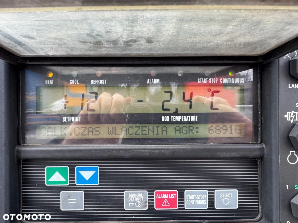 Krone Chłodnia ,Doppelstock , Carrier Vector 1550 - 35