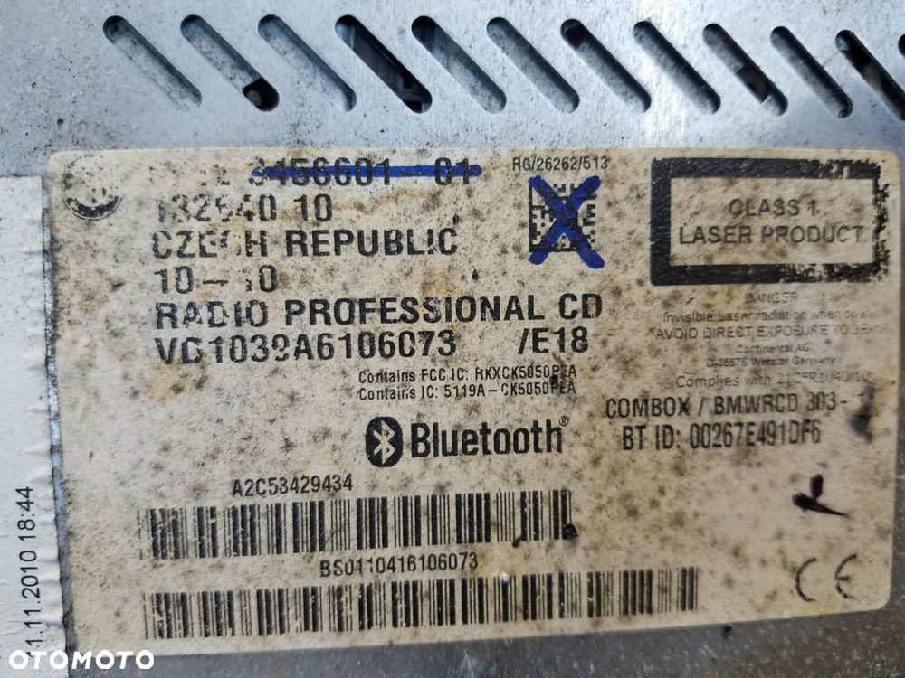 radio cd mini countryman r60 3456601 - 3