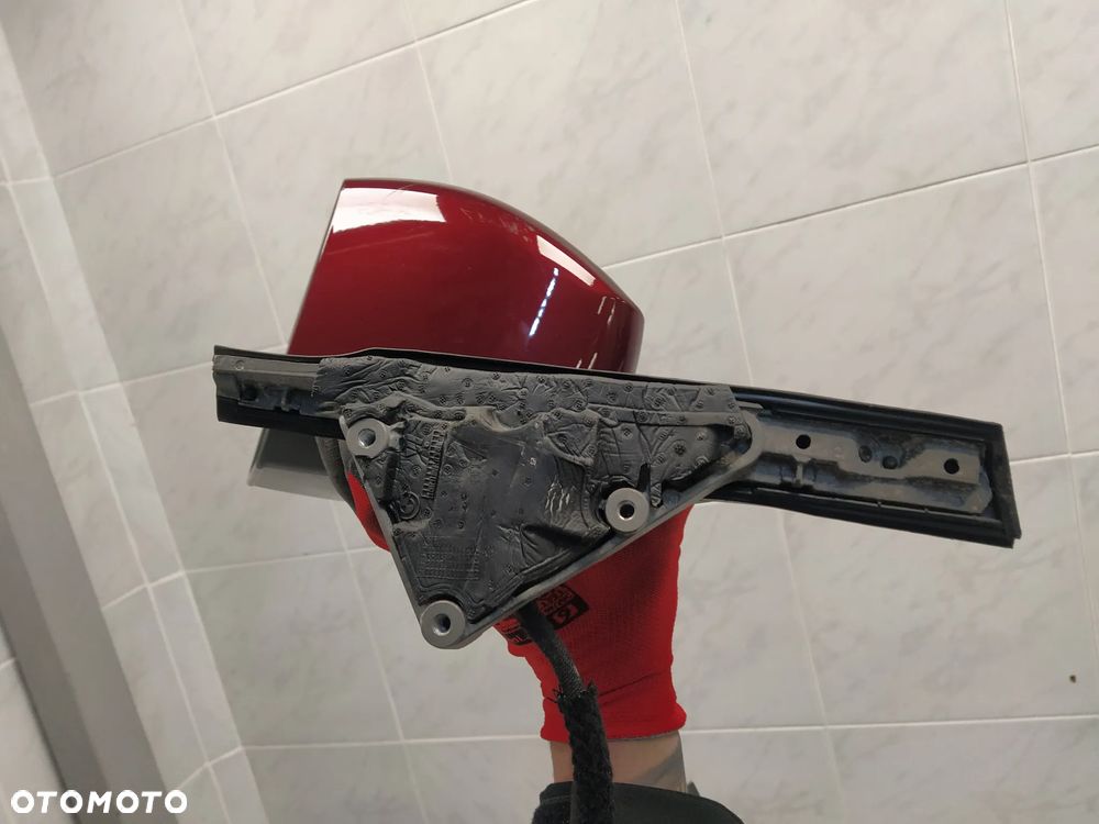 BMW IX I20 LUSTERKO ZEWNĘTRZNE LEWE ASFERYCZNE ASYSTENT KAMERA 9+6+1 PIN KOMPLETNE UK ORYGINAŁ - 10