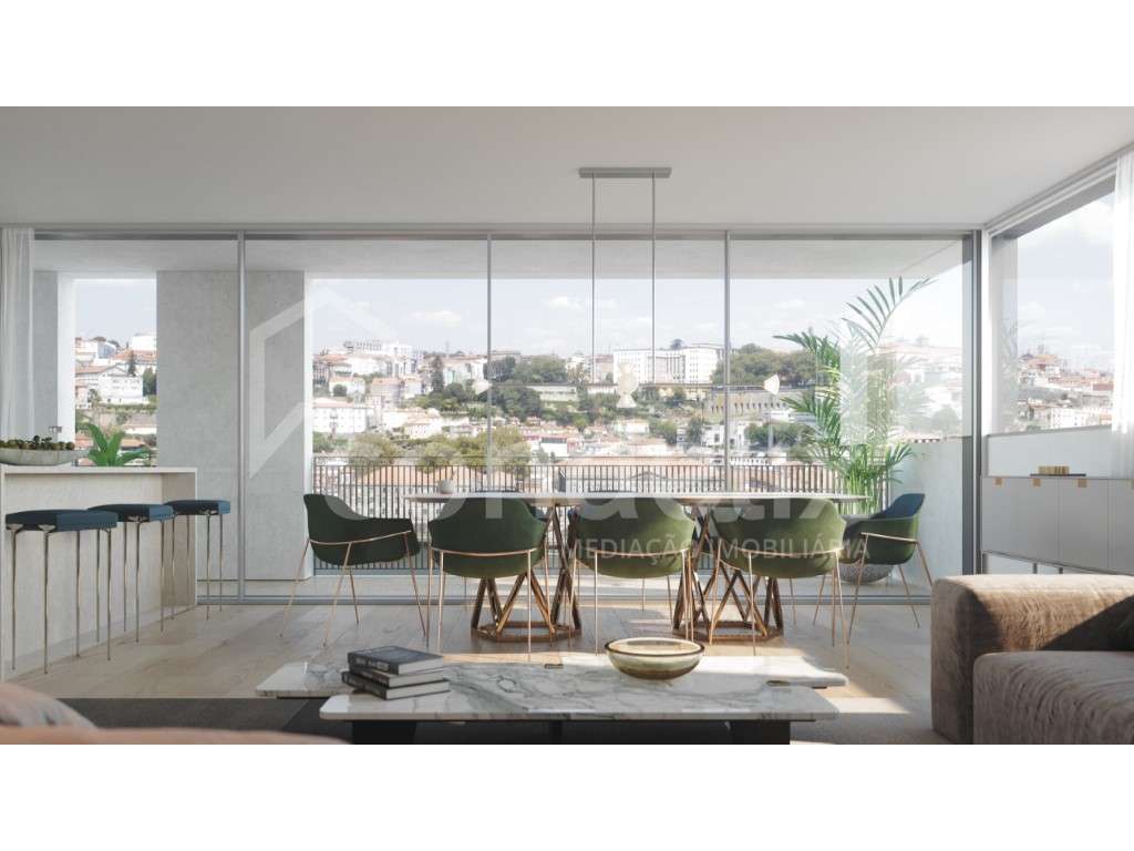 Apartamento T4 novo na margem sul do rio Douro, em Vila Nova de Gaia - Grande imagem: 4/12