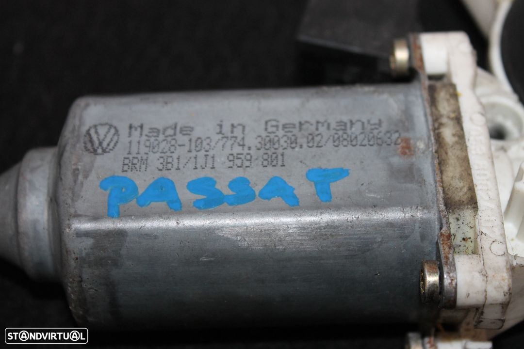 Motor Elevador Vidro Volkswagen Passat - 4
