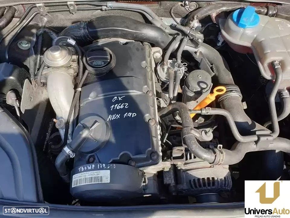 MOTOR COMPLETO AUDI A4 2000 -AWX - 1