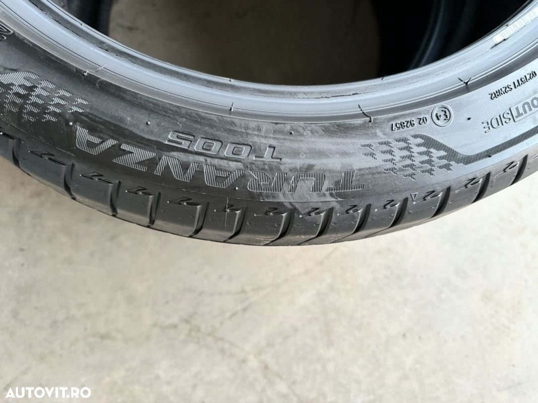 vând 2 anvelope 245/45/19 bridgestone de vară ca noi - 7