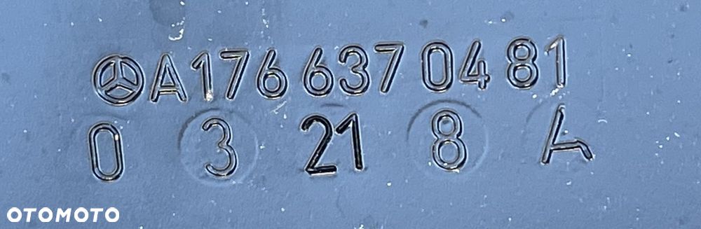 MERCEDES A-KLASA W176 176 BŁOTNIK POSZYCIE PRAWY TYŁ TYLNY A1766370244 - 5
