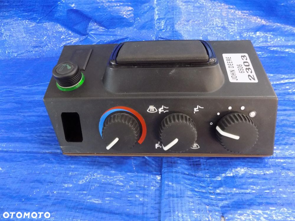 John Deere 6000 kabina licznik serownik ehr fotel plastik obudowa nagrzewnica kanał  6800 6400 - 25