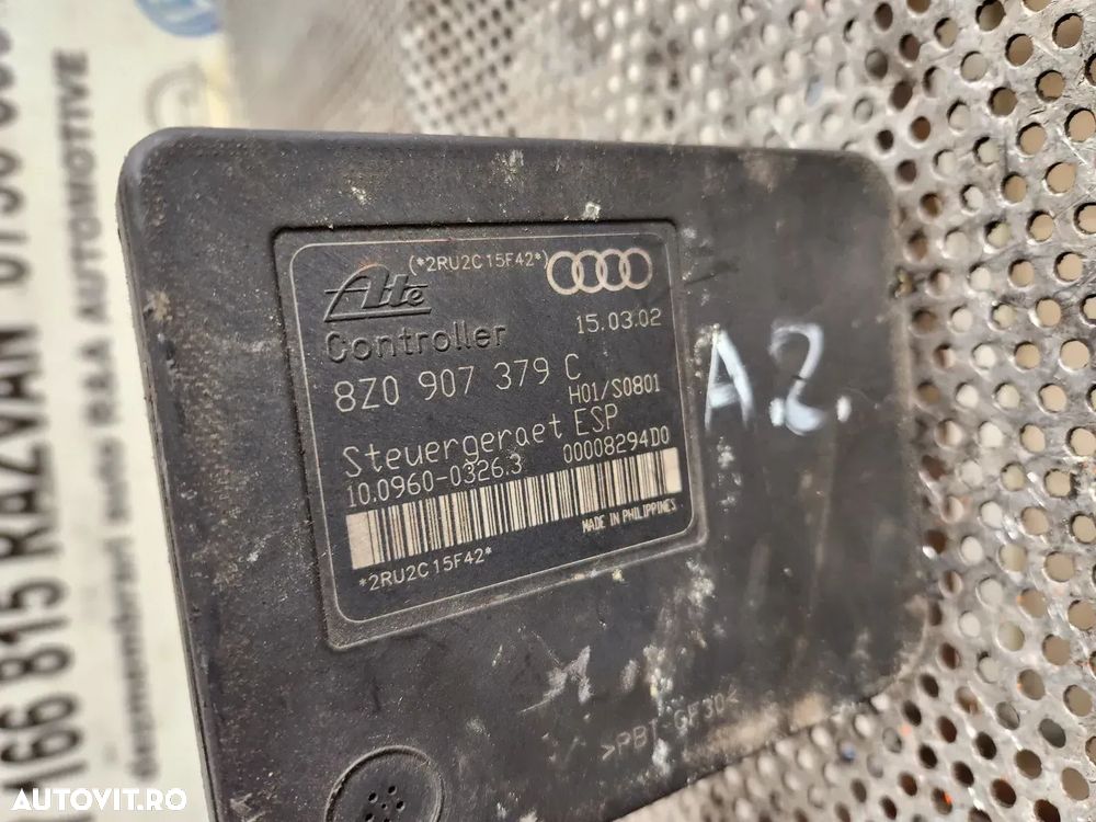 Modul Pompa Unitate ABS Audi A2 Cod 8ZC - Dezmembrari Arad - 8