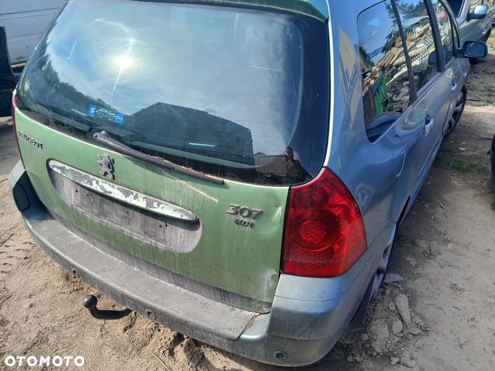 PEUGEOT 307 EZSD KOMBI maska pokrywa silnika klapa bagażnika zderzak lampa reflektor pas przedni - 5