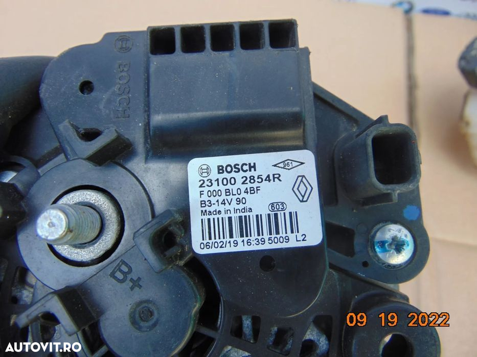 Alternator dacia Sandero 0.9 Logan Dokker lodgy Renault Captur Clio - 2