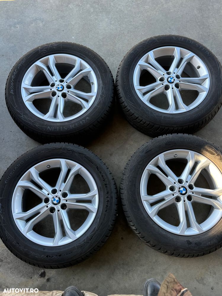 Vând jante originale BMW G01 X3 pe 18” cu anvelope de iarnă ca noi - 1