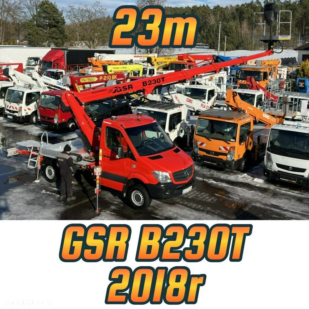 Nissan Zwyżka Podnośnik Koszowy 4X4 CABSTAR MAXITY SPRINTER - 41