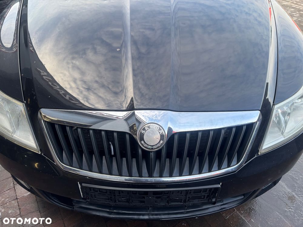 SKODA OCTAVIA II 2 KOMPLETNY PRZOD MASKA ZDERZAK BLOTNIKI PAS PRZEDNI CHLODNICE LAMPY XENON - 18