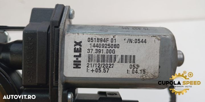 Macara geam cu motoras fata dreapta electrica 051894F-01 Citroen Jump - 3