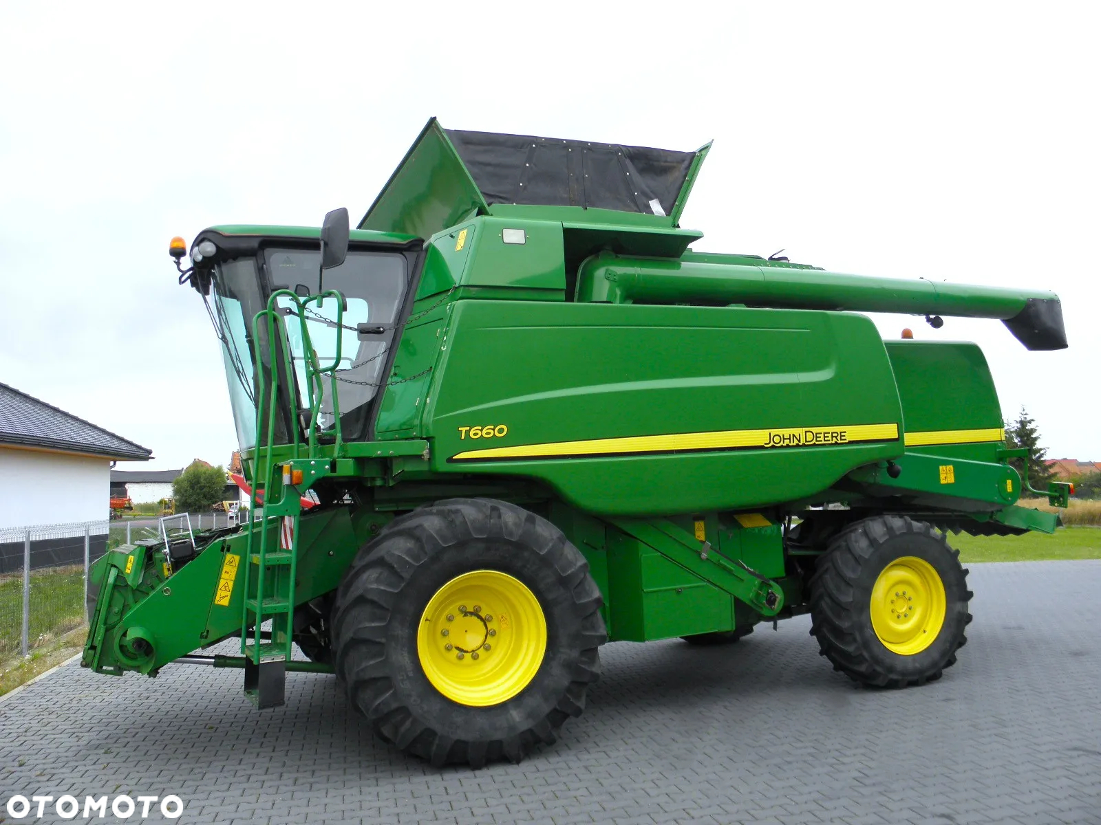 John Deere T660 2008 rok , Heder 6,7 m, Wilgotnosciomierz, Waga, Najbogatsza Wersja, Stan Idealny - 3