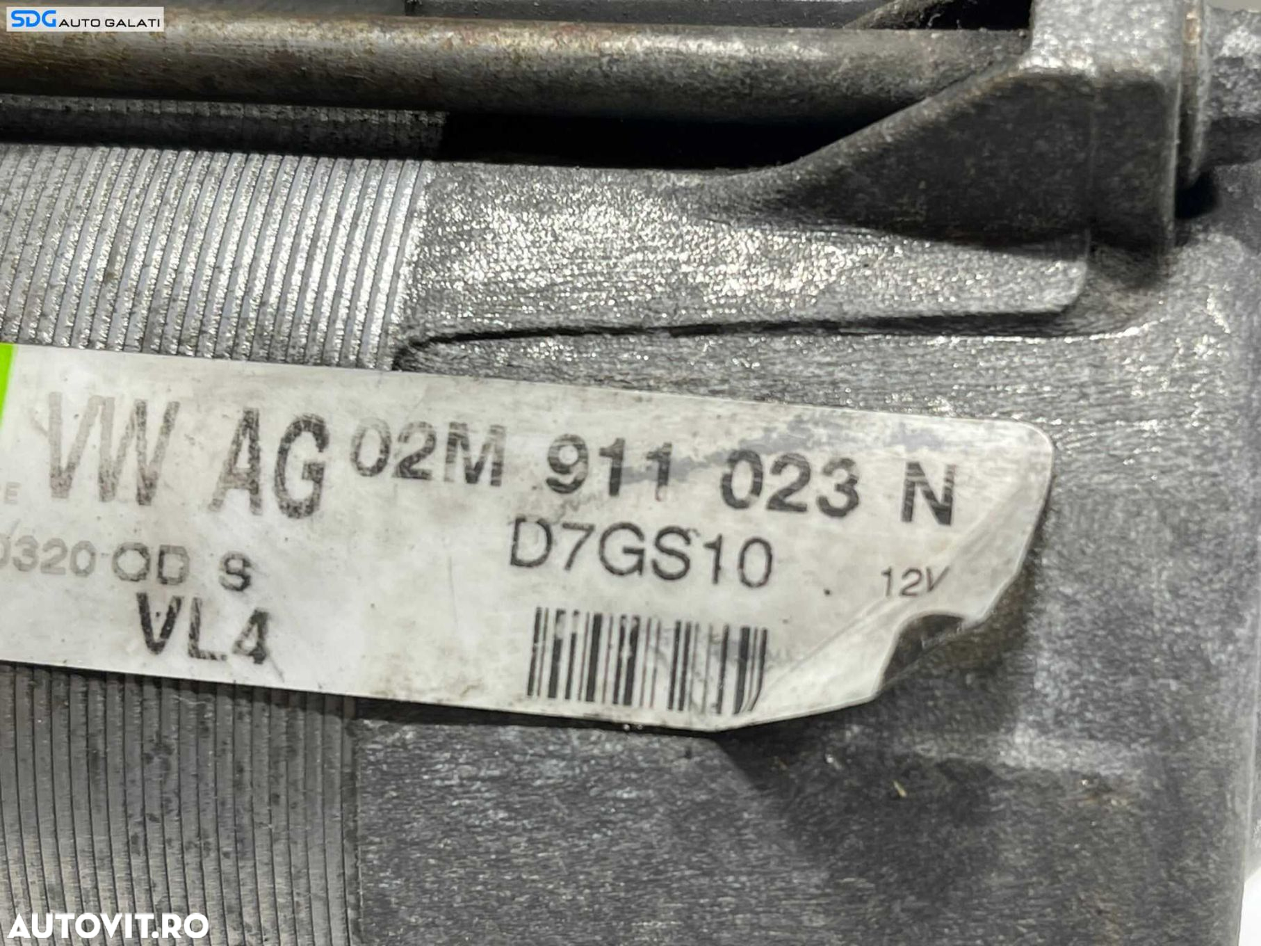 Electromotor cu 11 Dinti Seat Altea 2.0 TDI BKD AZV CFHC BMM BMN CEGA CFJA 2004 - 2015 Cod 02M911023N [B3604] - 5