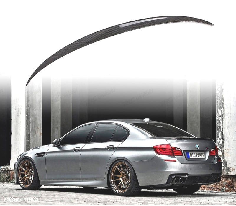 AILERON SPOILER BMW F10 LOOK M5 CARBONO - 1