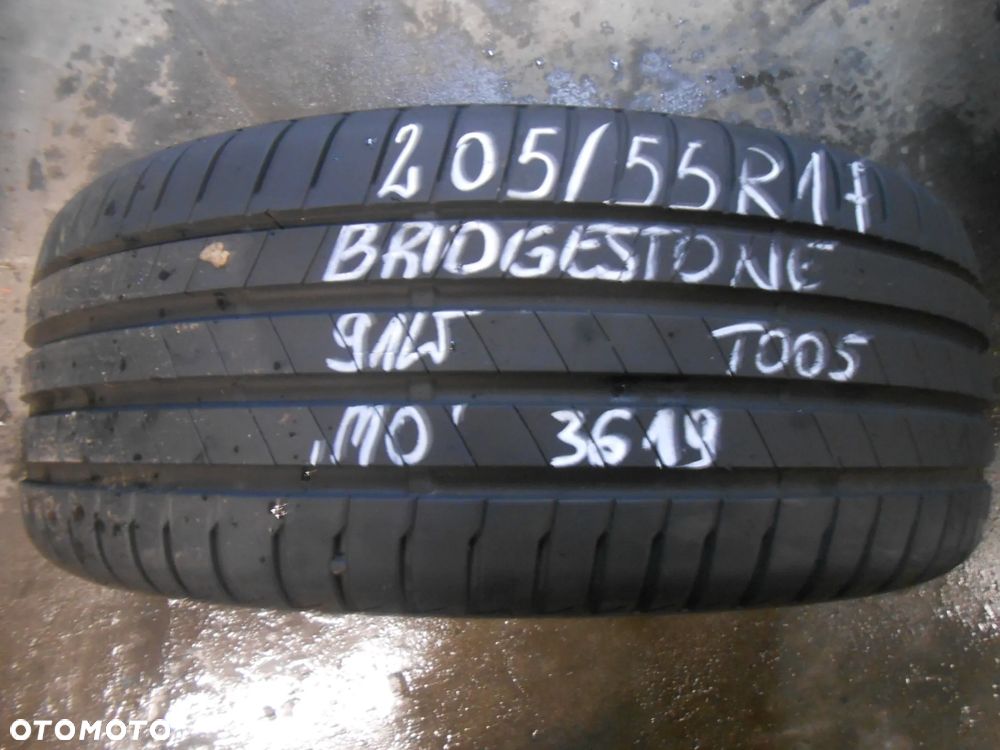 OPONA POJEDYNKA 205/55R17 Bridgestone TURANZA T005 MO DOT 3619 7.5MM - 1