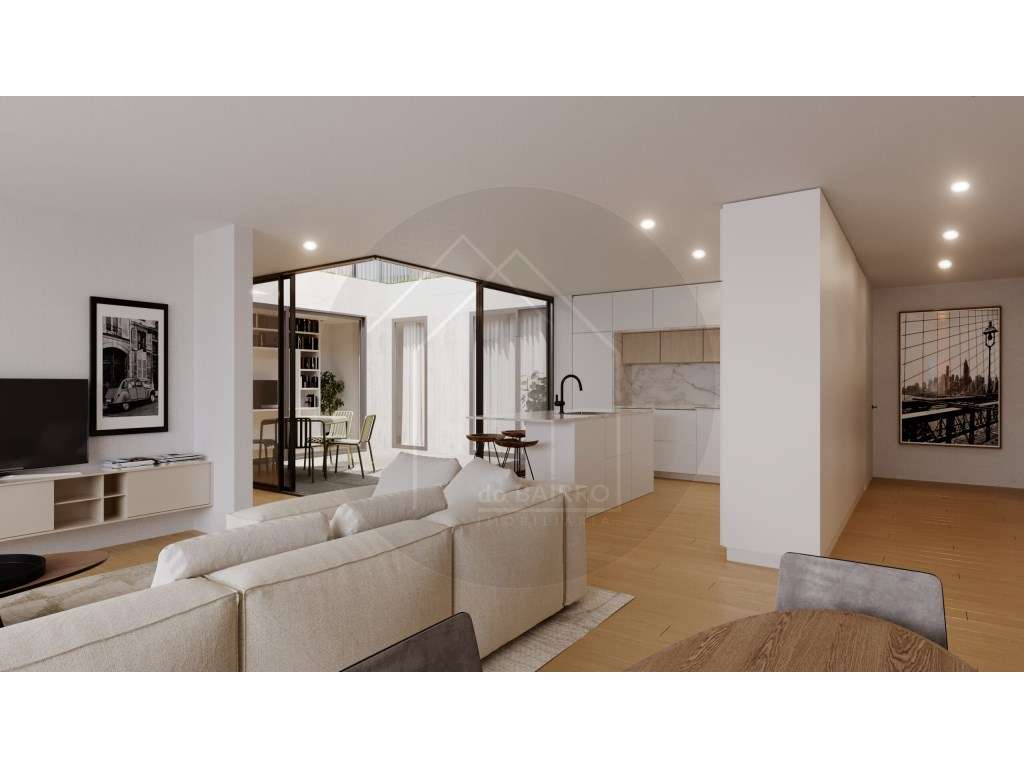 Apartamento T3, três lugares de garagem, Paranhos, no Porto - Grande imagem: 2/20