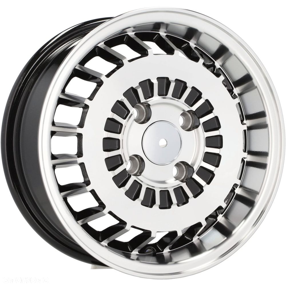 4x Felgi 13 4x100 m.in. do BMW 3 E21 E30 HONDA Civic CRX VW Caddy Golf Jetta Polo II - L1354 - 2